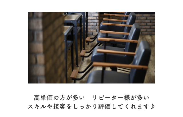 お客様はどんな感じ？